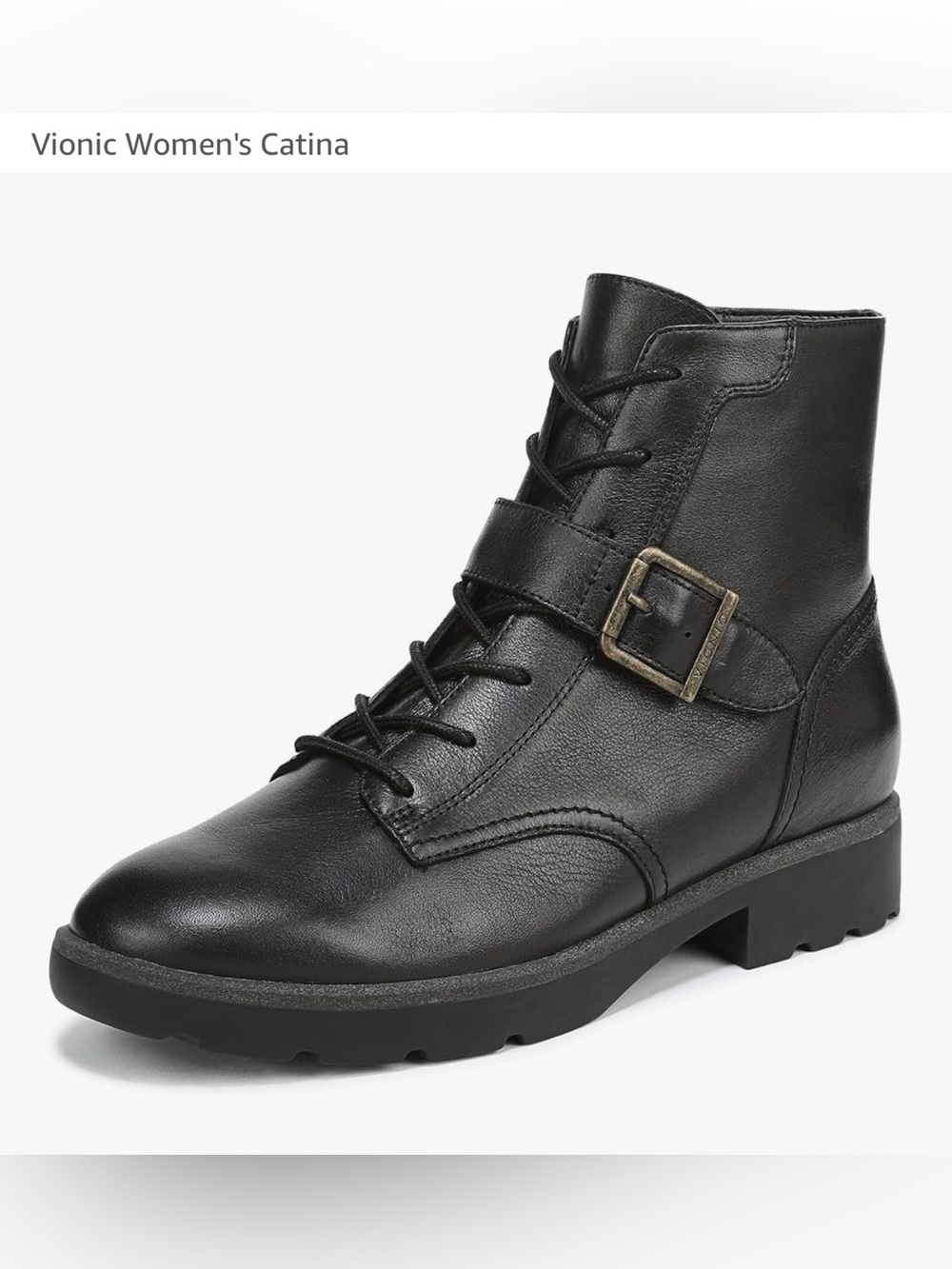 Vionic women’s Catina leather boots